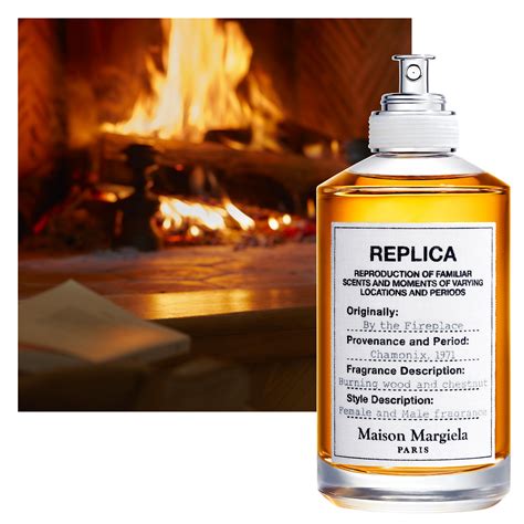 replica perfume by the fireplace men|maison margiela replica by the fireplace.